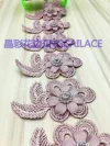 晶彩服装辅料刺绣多色新款裙边领花花边 details Picture